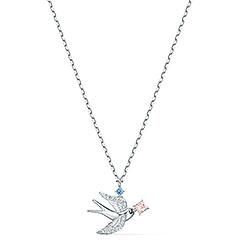 Swarovski bird necklace deals