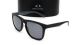 Armani Exchange 0AX4058S 819981 55 MATTE BLACK POLAR GREY Injected Man size 55 sunglasses