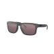Oakley 0OO9102 9102B5 55 STEEL PRIZM DAILY POLARIZED Injected Man size 55 sunglasses