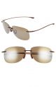 Maui Jim H445-26M Hikina Hcl Bronze Matte Rootbeer size 62 sunglasses