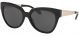Michael Kors 0MK2090 300587 55 BLACK DARK GREY SOLID Acetate Woman size 55 sunglasses