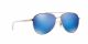 Michael Kors 0MK5007 104525 59 ROSE GOLD WHITE BLUE MIRROR Metal Woman size 59 sunglasses