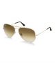 Ray Ban 0RB3025 001/51 55 GOLD CRYSTAL BROWN GRADIENT Metal Man size 55 sunglasses
