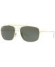 Ray Ban 0RB3560 1 61 GOLD GREEN Steel Man size 61 sunglasses