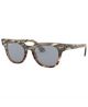 Ray Ban 0RB2168 1254Y5 50 GREY GRADIENT BROWN STRIPPED BLUE MIR GOLD  BLUE Acetate Unisex size 50 sunglasses