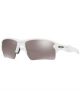 Oakley 0OO9188 918876 59 POLISHED WHITE PRIZM BLACK POLARIZED Injected Man size 59 sunglasses