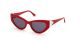 Guess GU76495466A  PLASTIC SUN GLASSES  SHINY RED  SMOKE F NB size 54-20-140 sunglasses