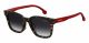 Carrera  brand UNISEX sunglasses with a HAVANA RED frame and DARK GREY SHADED lens with a lens width of 53mm and model number Carrera 185/F/S
