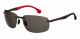 Carrera  sunglasses For Him with a MATTE BLACK RED frame and GREY lens with a lens width of 62mm and model number Carrera 4010/S