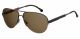 Carrera  sunglasses For Him with a MATTE BRONZE frame and BRONZE POLARIZED lens with a lens width of 62mm and model number Carrera 8030/S