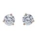 Solitaire Pierced Earrings Cry Ros