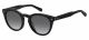 Fossil  sunglasses For Her with a BLACK frame and DARK GREY SHADED lens with a lens width of 48mm and model number FOS 2060/S