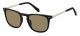 Fossil  sunglasses For Him with a BLACK frame and BROWN lens with a lens width of 51mm and model number FOS 3087/S
